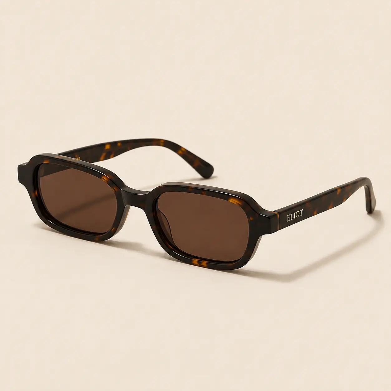 Lunettes Ambra, Écaille · Brun