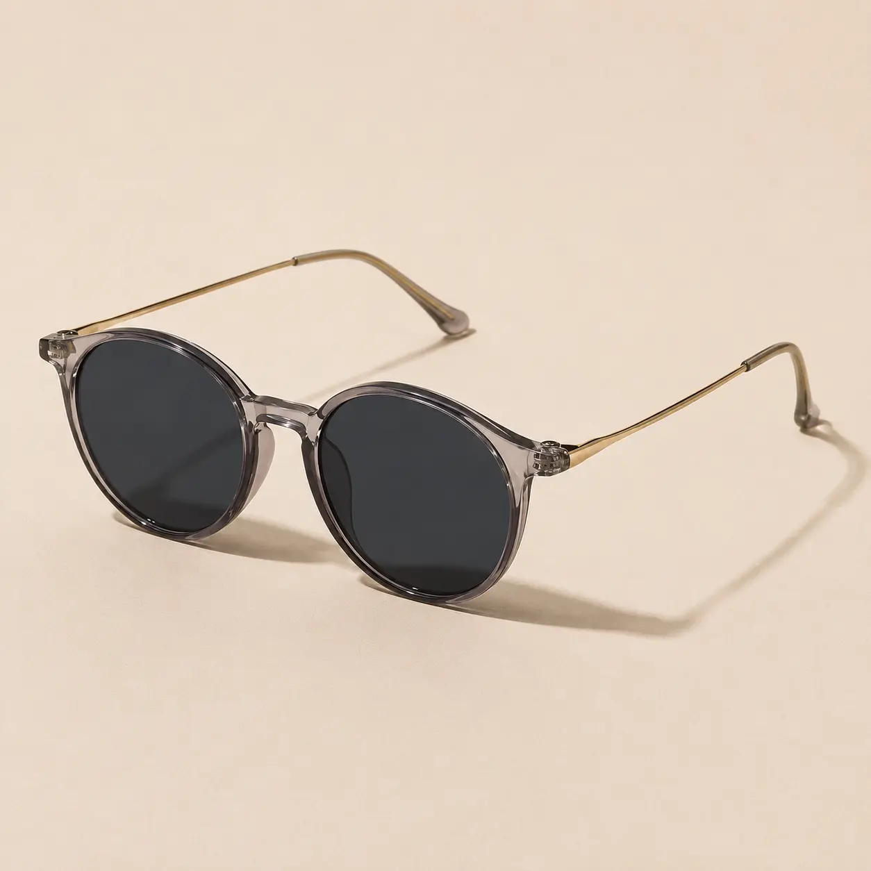 Lunettes Marco, Cristal fumé · Noir